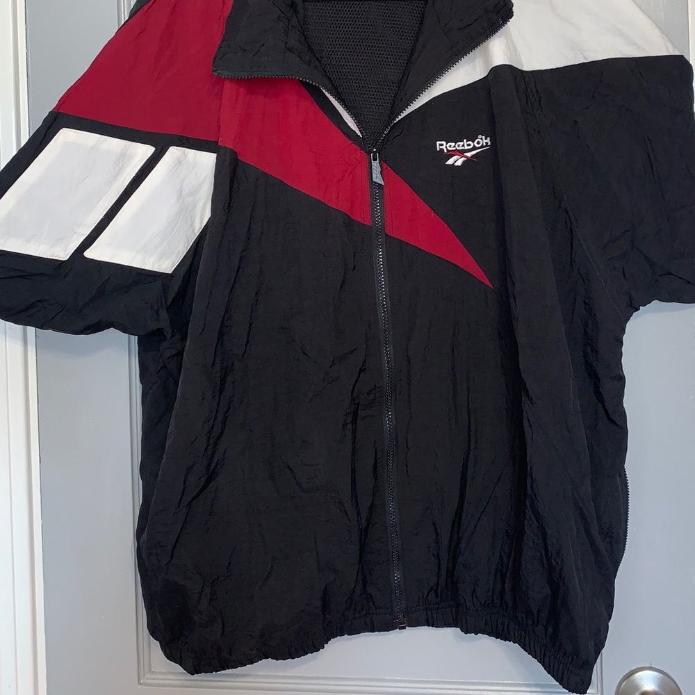 vintage reebok color block windbreaker - Picture 4 of 16